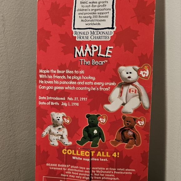 TY Beanie - Maple - Picture 4 of 4